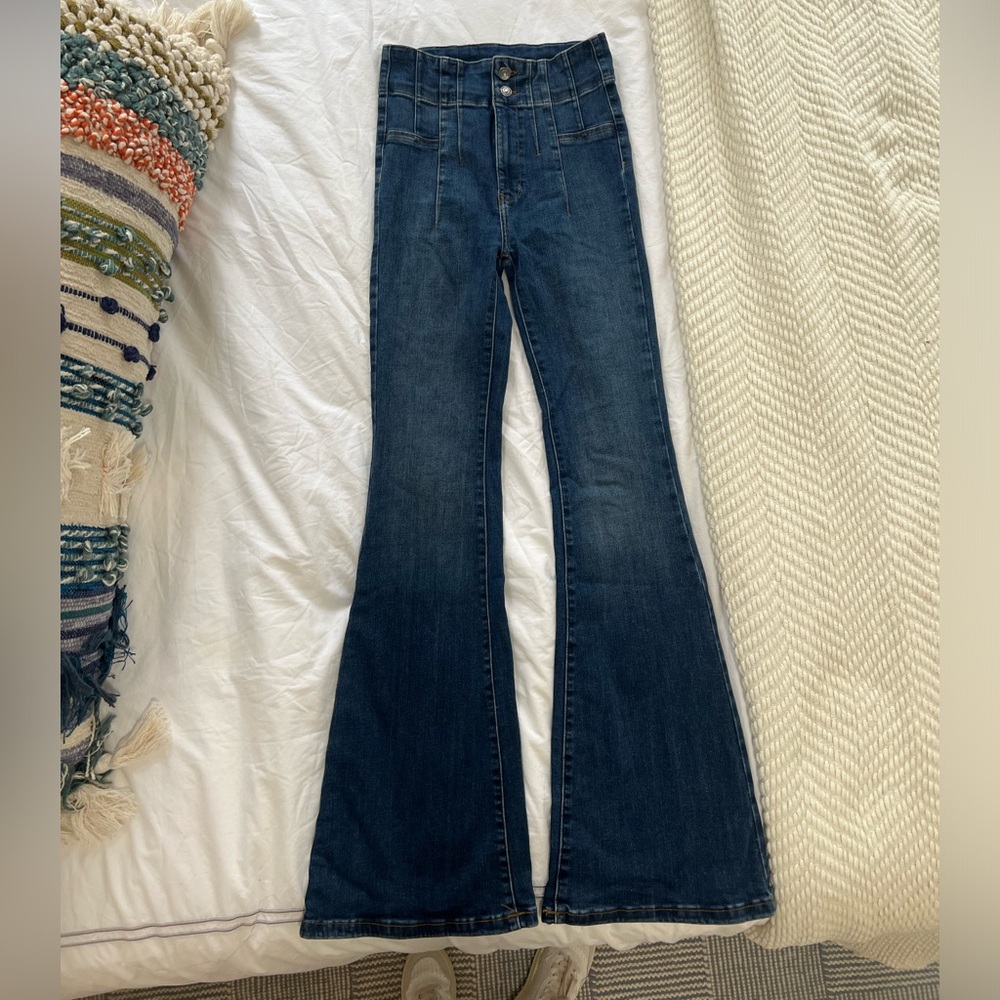 Free people jayde flare jean